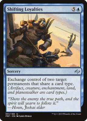 Shifting Loyalties card from Fate Reforged