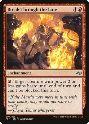 Break Through the Line card from Fate Reforged