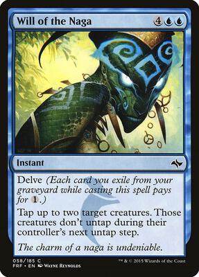 Will of the Naga card from Fate Reforged
