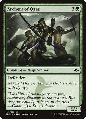 Archers of Qarsi card from Fate Reforged