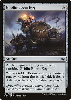 Goblin Boom Keg card from Fate Reforged