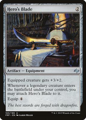 Hero's Blade card from Fate Reforged