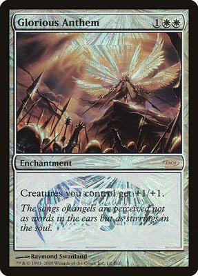 Glorious Anthem (Junior Series Europe) card from Junior Series Promos