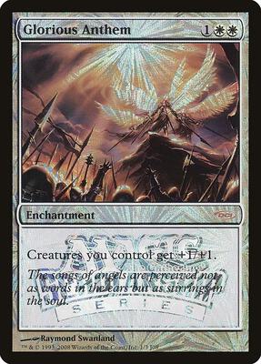 Glorious Anthem (Scholarship Series) card from Junior Series Promos