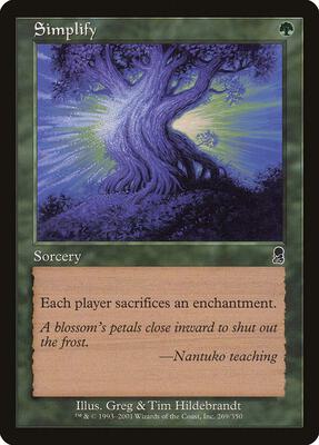 Simplify card from Odyssey