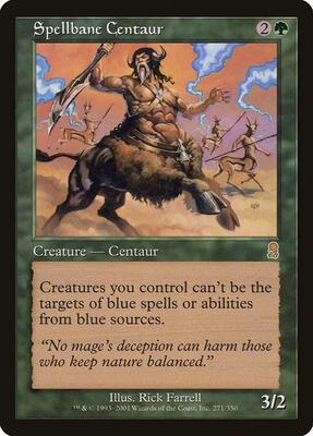 Spellbane Centaur card from Odyssey