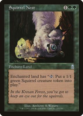 Squirrel Nest card from Odyssey