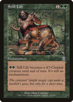 Still Life card from Odyssey