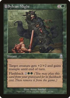 Sylvan Might card from Odyssey