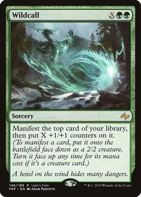 Wildcall card from Ugin's Fate Promos
