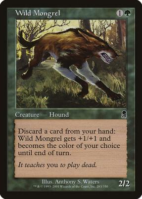 Wild Mongrel card from Odyssey