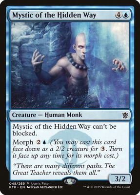 Mystic of the Hidden Way card from Ugin's Fate Promos