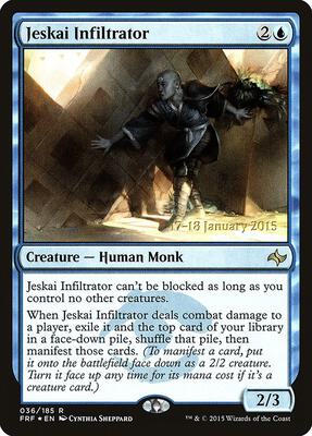 Jeskai Infiltrator card from Prerelease Cards