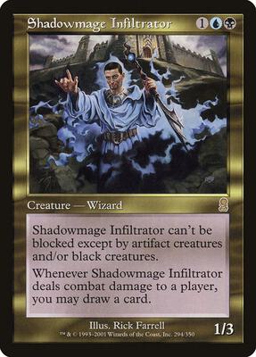 Shadowmage Infiltrator card from Odyssey