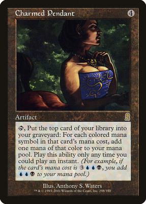 Charmed Pendant card from Odyssey