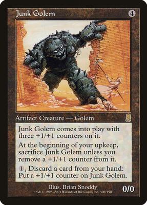 Junk Golem card from Odyssey