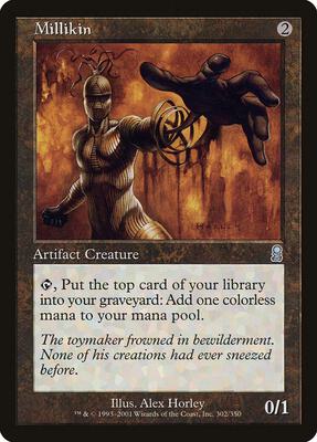 Millikin card from Odyssey