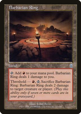Barbarian Ring card from Odyssey