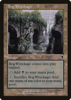 Bog Wreckage card from Odyssey