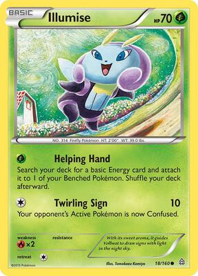 Illumise card from XY - Primal Clash