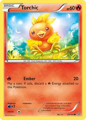 Torchic card from XY - Primal Clash