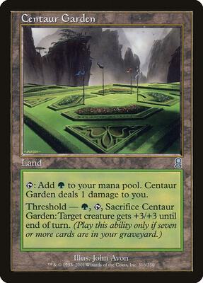 Centaur Garden card from Odyssey