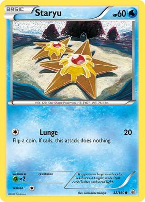 Staryu card from XY - Primal Clash