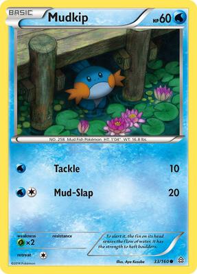 Mudkip card from XY - Primal Clash