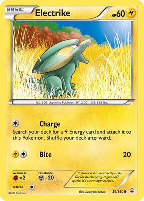 Electrike card from XY - Primal Clash