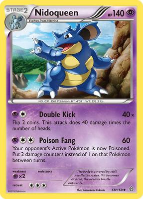 Nidoqueen card from XY - Primal Clash