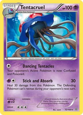 Tentacruel card from XY - Primal Clash