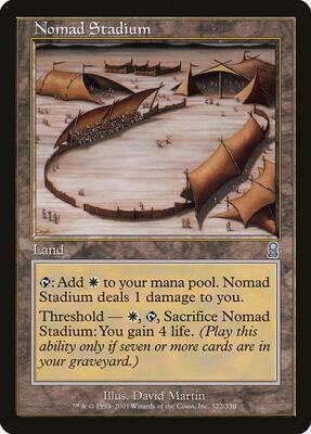 Nomad Stadium card from Odyssey