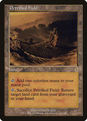 Petrified Field card from Odyssey