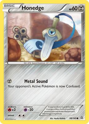 Honedge card from XY - Primal Clash