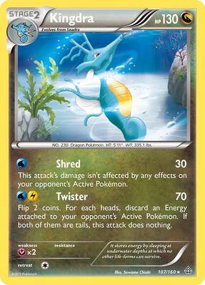 Kingdra card from XY - Primal Clash