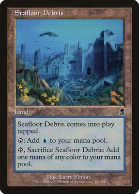 Seafloor Debris card from Odyssey