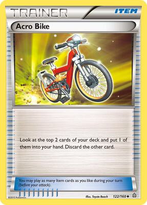 Acro Bike card from XY - Primal Clash