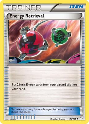 Energy Retrieval card from XY - Primal Clash