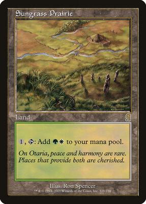 Sungrass Prairie card from Odyssey
