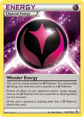 Wonder Energy card from XY - Primal Clash