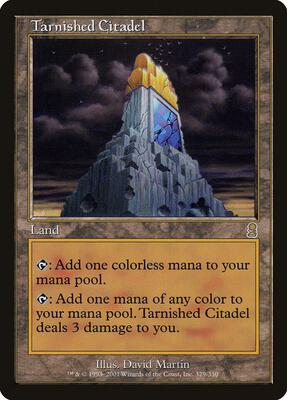 Tarnished Citadel card from Odyssey