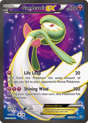 Gardevoir EX (155 Full Art) card from XY - Primal Clash