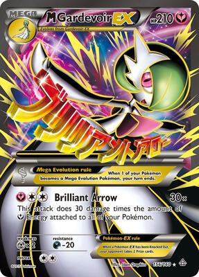 M Gardevoir EX (156 Full Art) card from XY - Primal Clash