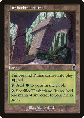 Timberland Ruins card from Odyssey