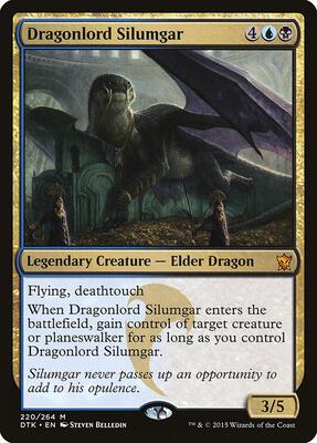 Dragonlord Silumgar card from Dragons of Tarkir