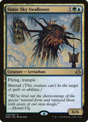 Simic Sky Swallower card from Duel Decks: Elspeth vs. Kiora