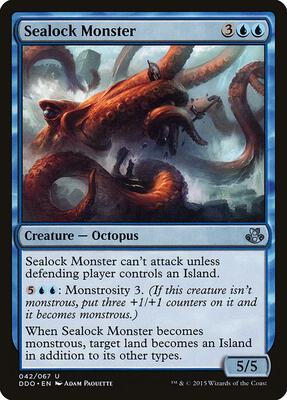 Sealock Monster card from Duel Decks: Elspeth vs. Kiora