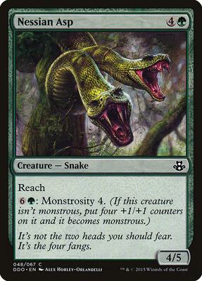 Nessian Asp card from Duel Decks: Elspeth vs. Kiora