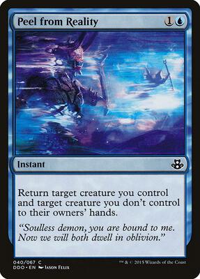 Peel from Reality card from Duel Decks: Elspeth vs. Kiora
