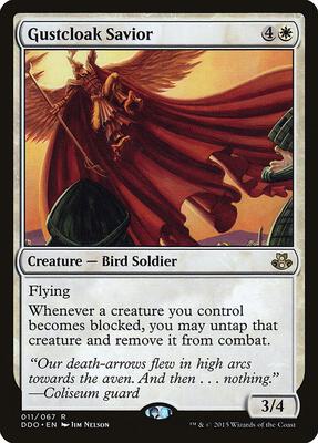 Gustcloak Savior card from Duel Decks: Elspeth vs. Kiora